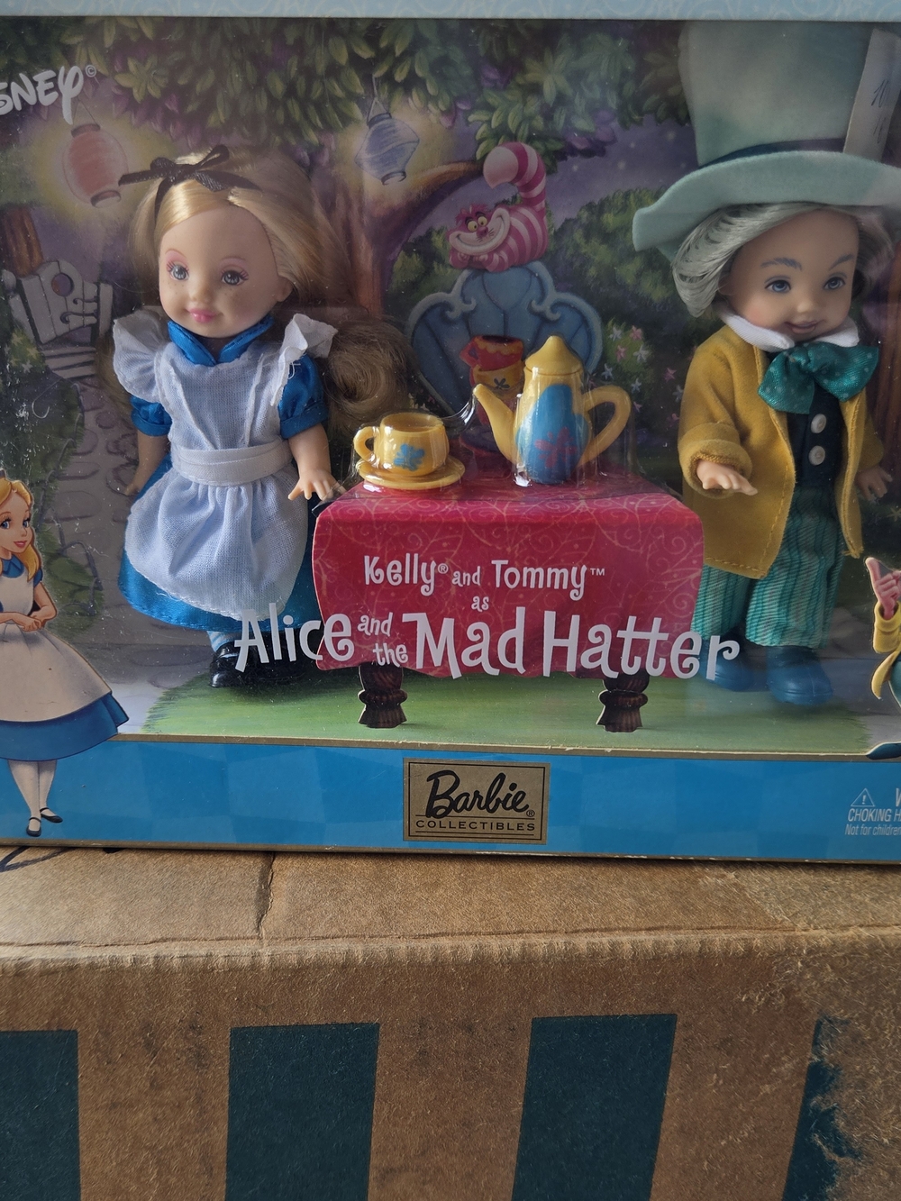 Barbie Collectibles Kelly and Tommy Alice and the Mad Hatter Dolls -Hansel And G